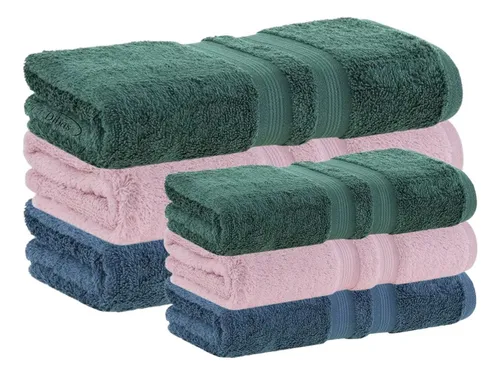 Toalhas Buddemeyer Jogo Banho 6 Pçs Algodão Egípcio