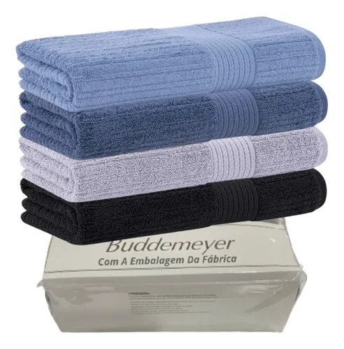 Jogo De Banho Gigante 3 Pçs Buddemeyer 100% Algodão Egípcio